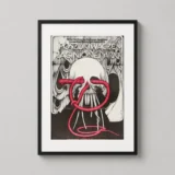 Raiders of the Lost Ark Polish Surreal Skull Movie Poster