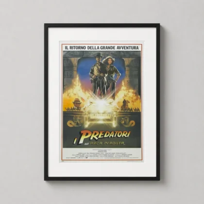 Raiders Lost Ark Movie Poster Italian - movie poster from MerchFuse