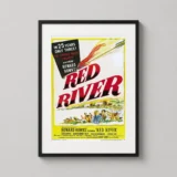 Red River 1948 John Wayne Western Film Movie Poster