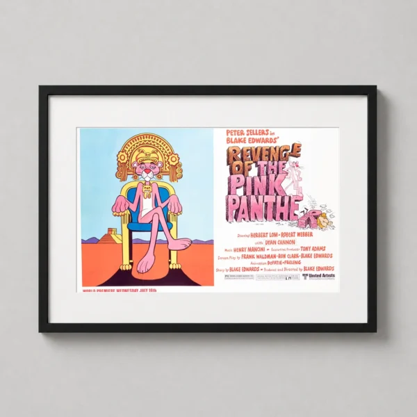Revenge of the Pink Panther 1978 Montezuma Movie Poster