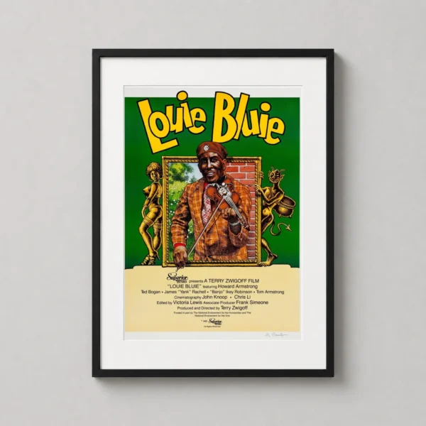 Louie Bluie ft. Howard Armstrong Documentary Movie Poster
