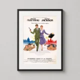 Hopscotch Movie Walter Matthau and Glenda Jackson Vintage Movie Poster