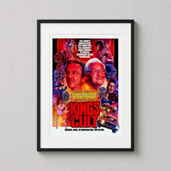 Roger Corman and Charles Band Kings of Cult B-Movie Poster