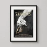 Schindler's List Iconic Hands and Ledger Movie Poster