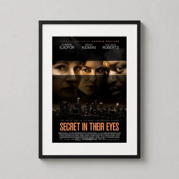 Secret in Their Eyes Chiwetel Ejiofor Movie Poster
