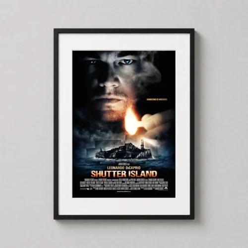Shutter Island Leonardo DiCaprio Lighthouse Movie Poster