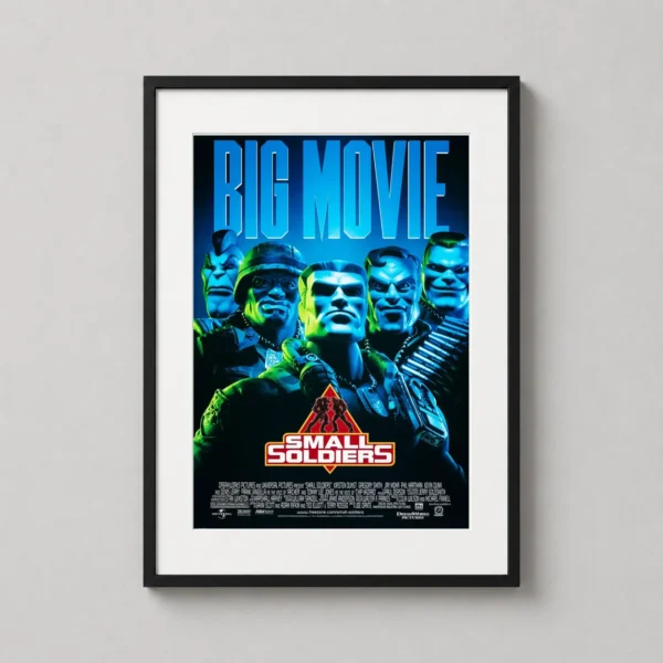 Small Soldiers Commando Elite Action Print Movie Poster
