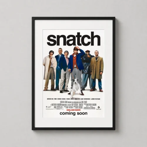 Snatch Ensemble Cast Guy Ritchie Movie Poster