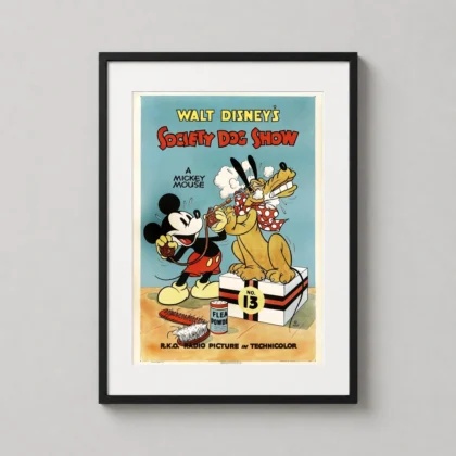 Walt Disney Society Dog Show Movie - movie poster from MerchFuse