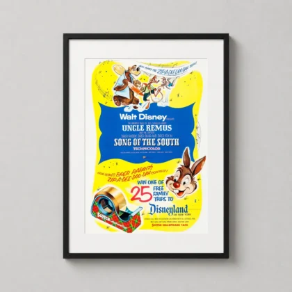 Walt Disneys Song Of The South Movie - movie poster from MerchFuse
