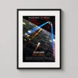 Star Trek First Contact 1996 Borg Cube Cinematic Movie Poster