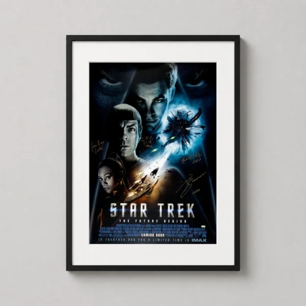 Star Trek 2009 Kirk and Spock Sci-Fi Movie Poster