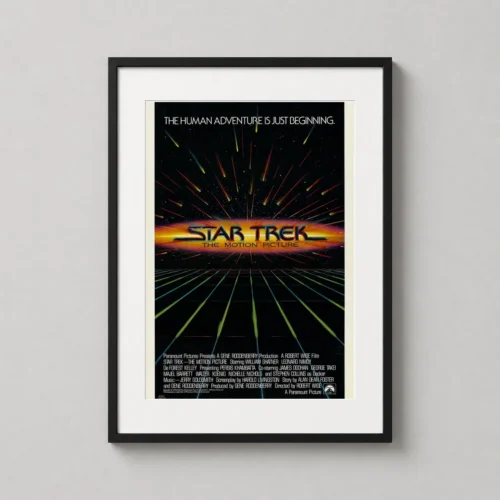 Star Trek: The Motion Picture 1979 Retro Movie Poster