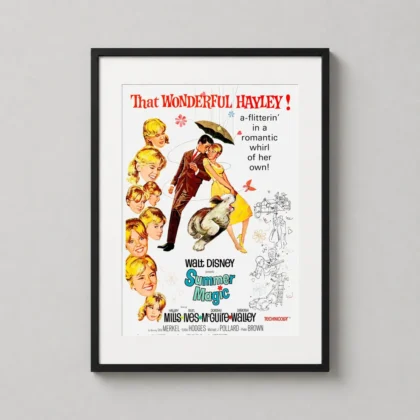 Summer Magic 1963 Poster - movie poster from MerchFuse