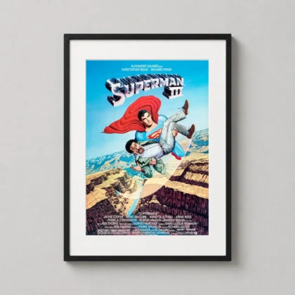 Superman III Movie Poster 1983 Wall Art - movie poster from MerchFuse