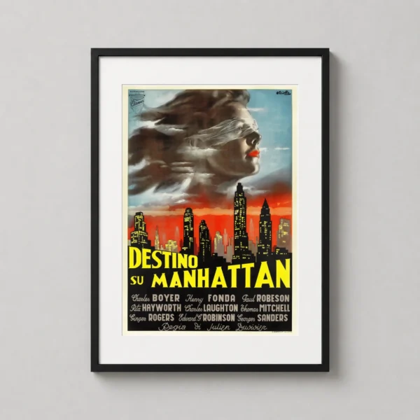Tales of Manhattan Italian 1945 Vintage Movie Poster