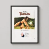 Tarzan 1999 Disney Animated Movie Soundtrack Poster Movie Poster