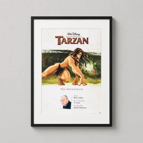 Tarzan 1999 Disney Animated Movie Soundtrack Poster Movie Poster