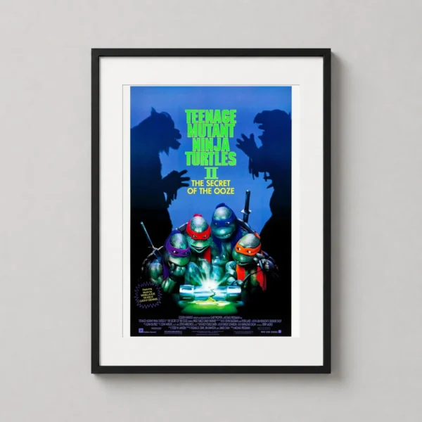 Teenage Mutant Ninja Turtles II The Secret of the Ooze Poster Movie Poster