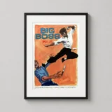The Big Boss Bruce Lee 1971 Retro Movie Poster