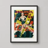The Broadway Melody 1929 Vintage Musical Movie Poster