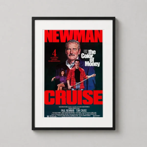 The Color of Money Martin Scorsese Movie Poster