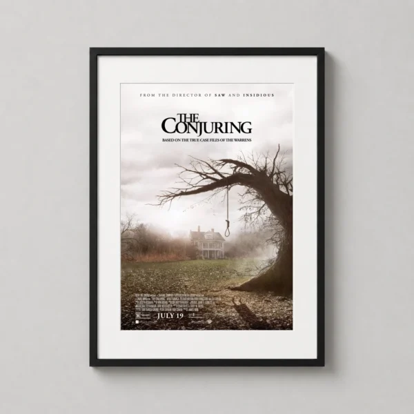 The Conjuring Horror Movie, Farmhouse and Noose Tree Movie Poster