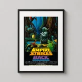 Empire Strikes Back Yoda on Dagobah Concept Illustration Movie Poster