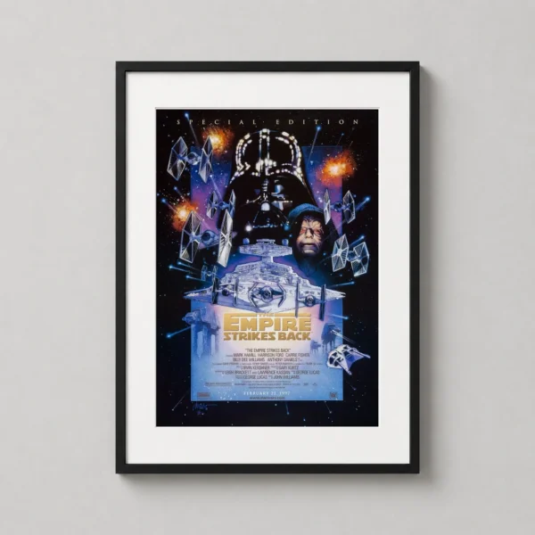 Empire Strikes Back 1980 Special Edition Movie Poster