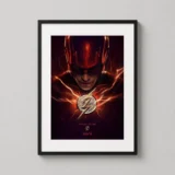 The Flash 2023 Worlds Collide Cinematic Superhero Movie Poster