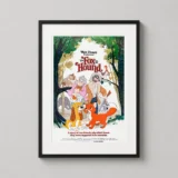 The Fox and the Hound Disney Animation Movie Poster