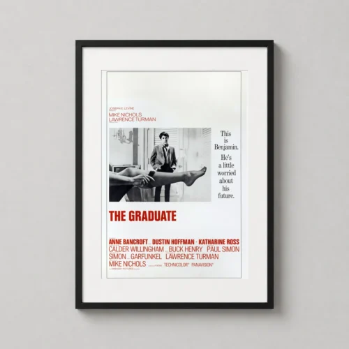 The Graduate 1967 Benjamin Braddock Movie Poster