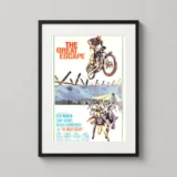 The Great Escape, 1963 United Artists Retro Movie Poster