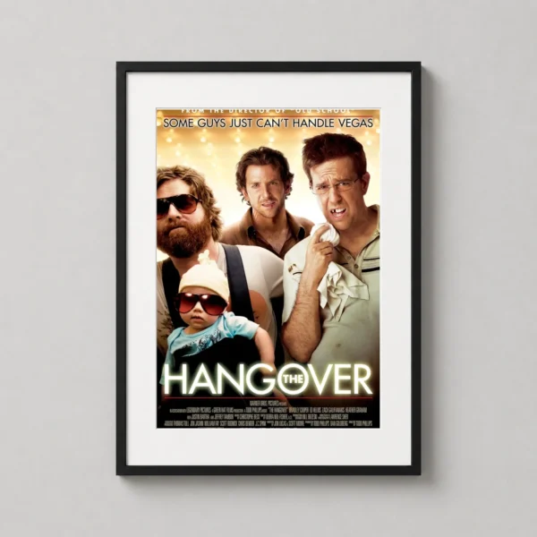 The Hangover 2009 Classic Comedy Movie Poster
