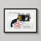 The Ipcress File 1965 Michael Caine Movie Poster