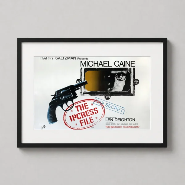The Ipcress File 1965 Michael Caine Movie Poster