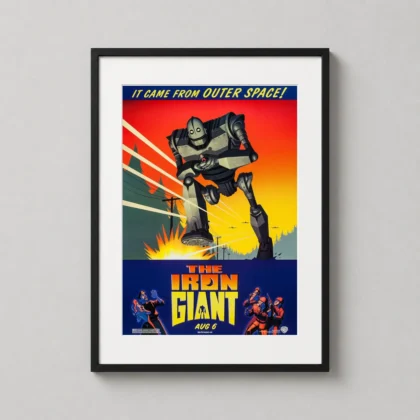 Iron Giant 1999 Movie Poster - movie poster from MerchFuse