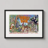 The Jungle Book Vintage Disney Movie Character Movie Poster