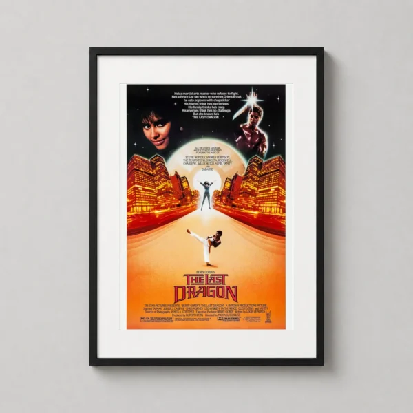The Last Dragon 1985 Retro Action Film Poster