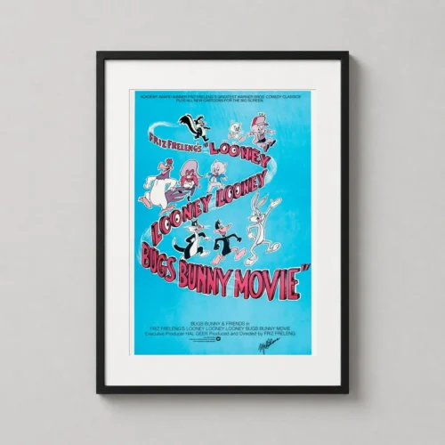 Looney Bugs Bunny Movie 1981 Vintage Movie Poster