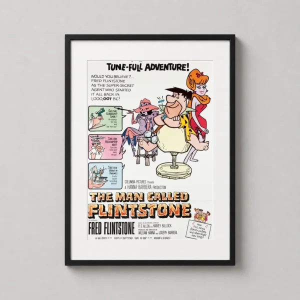 The Man Called Flintstone 1966 Hanna-Barbera Movie Poster