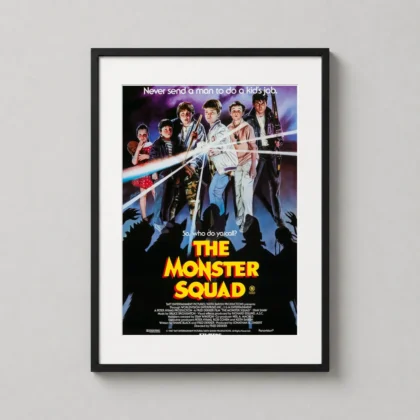 Monster Squad 1987 Cult Horror – 80s horror movie poster by MerchFuse
