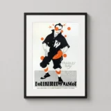 The Pinch Hitter 1919 Swedish Vintage Movie Poster