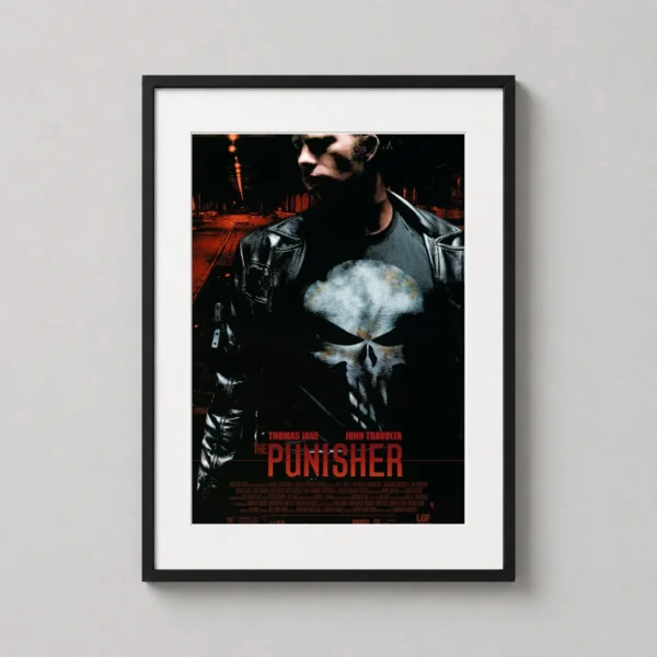 The Punisher 2004 Frank Castle Thomas Jane Movie Poster
