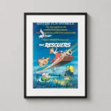 The Rescuers 1977 Walt Disney Animated Movie Poster