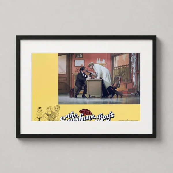 The Sunshine Boys 1975 Movie Lobby Card Scene Movie Poster