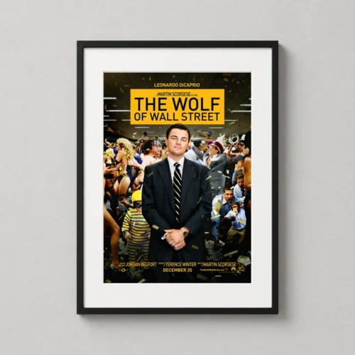 The Wolf of Wall Street (2013) Scorsese Movie Poster