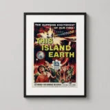 This Island Earth 1955 Vintage Sci-Fi Movie Poster