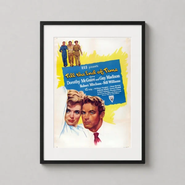 Till the End of Time 1946 Vintage Movie Poster Film Poster