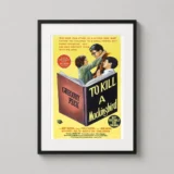 To Kill a Mockingbird 1962 Gregory Peck Film Vintage Movie Poster